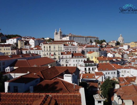 Alfama der älteste Stadtteil in Lissabon